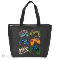 Halloween Monster Video Game Controllers Tote Bag thumb 0