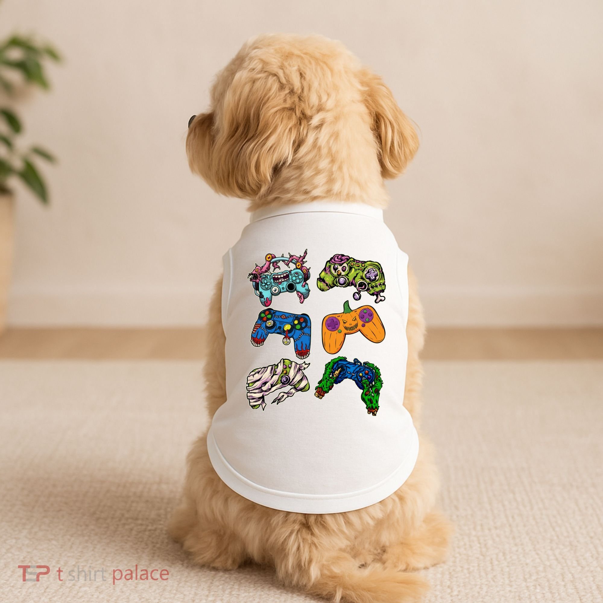 Halloween Monster Video Game Controllers Doggie Tank