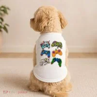 Halloween Monster Video Game Controllers Doggie Tank thumb 2