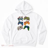 Halloween Monster Video Game Controllers Hoodie thumb 0