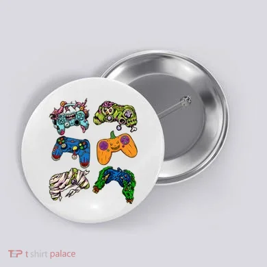 Halloween Monster Video Game Controllers Button