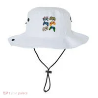 Halloween Monster Video Game Controllers Bucket Hat thumb 0