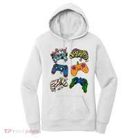 Halloween Monster Video Game Controllers Women's Hoodie thumb 0