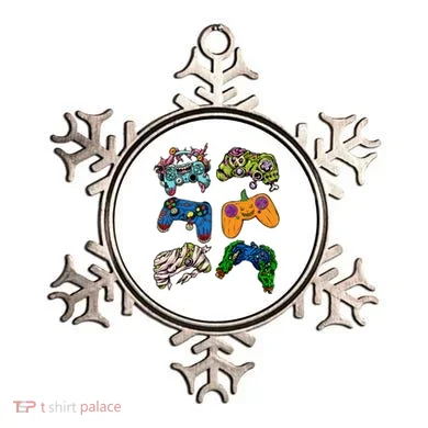 Halloween Monster Video Game Controllers Ornament