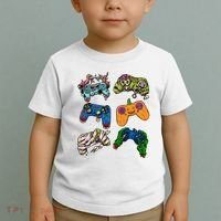 Halloween Monster Video Game Controllers Toddler T-Shirt thumb 2