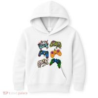 Halloween Monster Video Game Controllers Kids Hoodie thumb 0