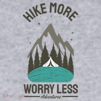 Hike More Worry Less Women's Sweatshirt thumb 2