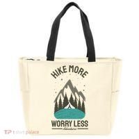 Hike More Worry Less Tote Bag thumb 0