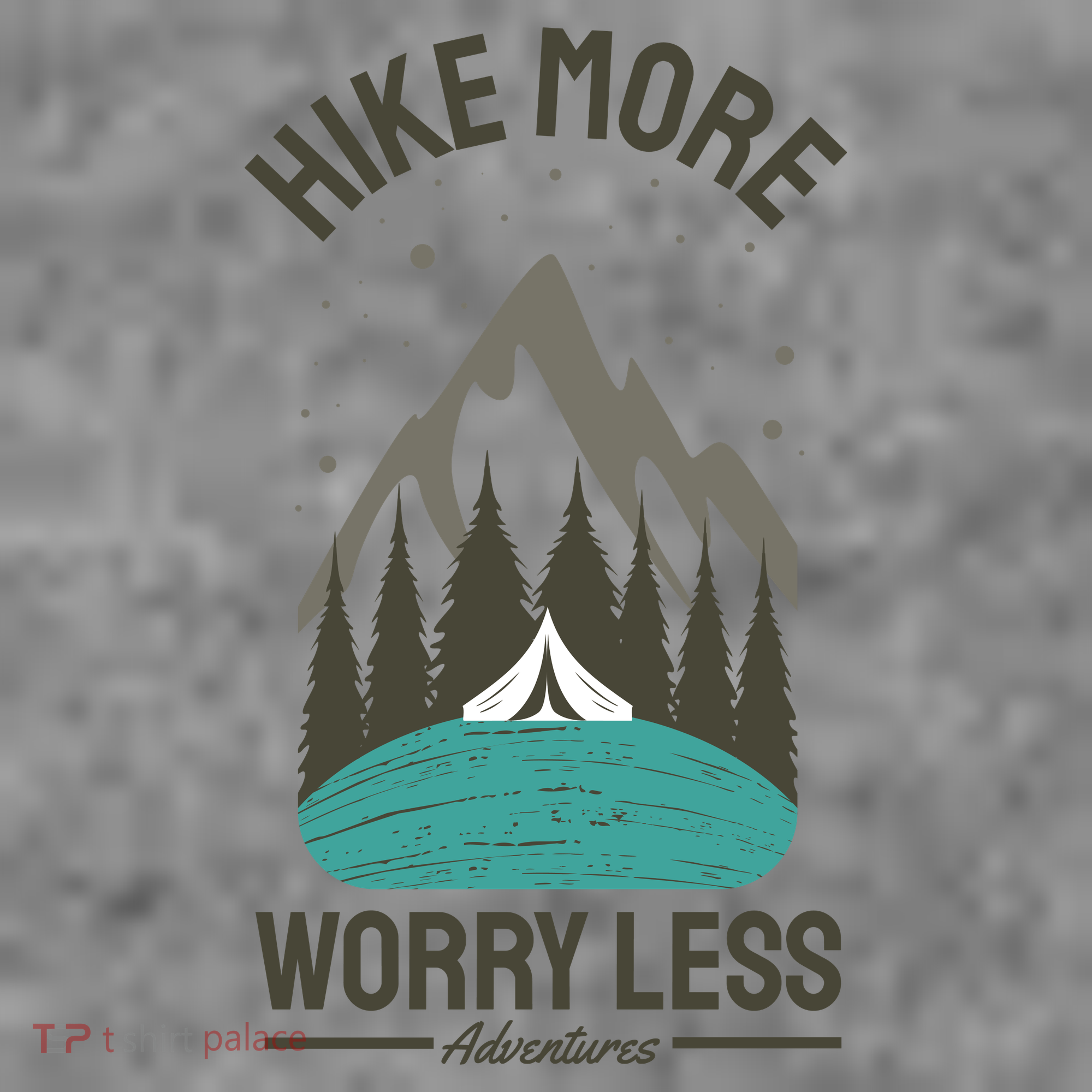 Hike More Worry Less Toddler Hoodie
