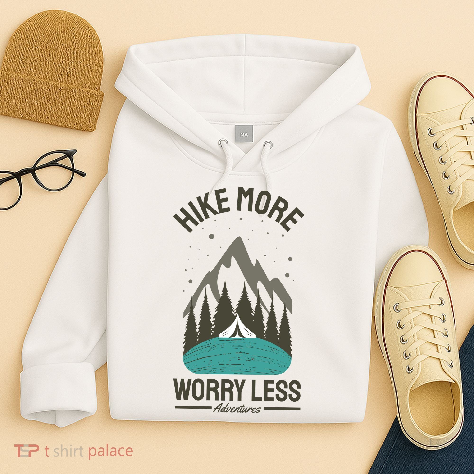 Hike More Worry Less Hoodie