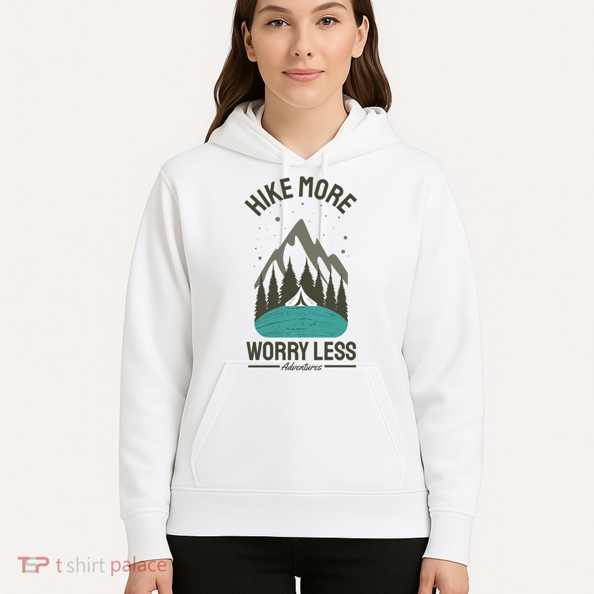Hike More Worry Less Hoodie
