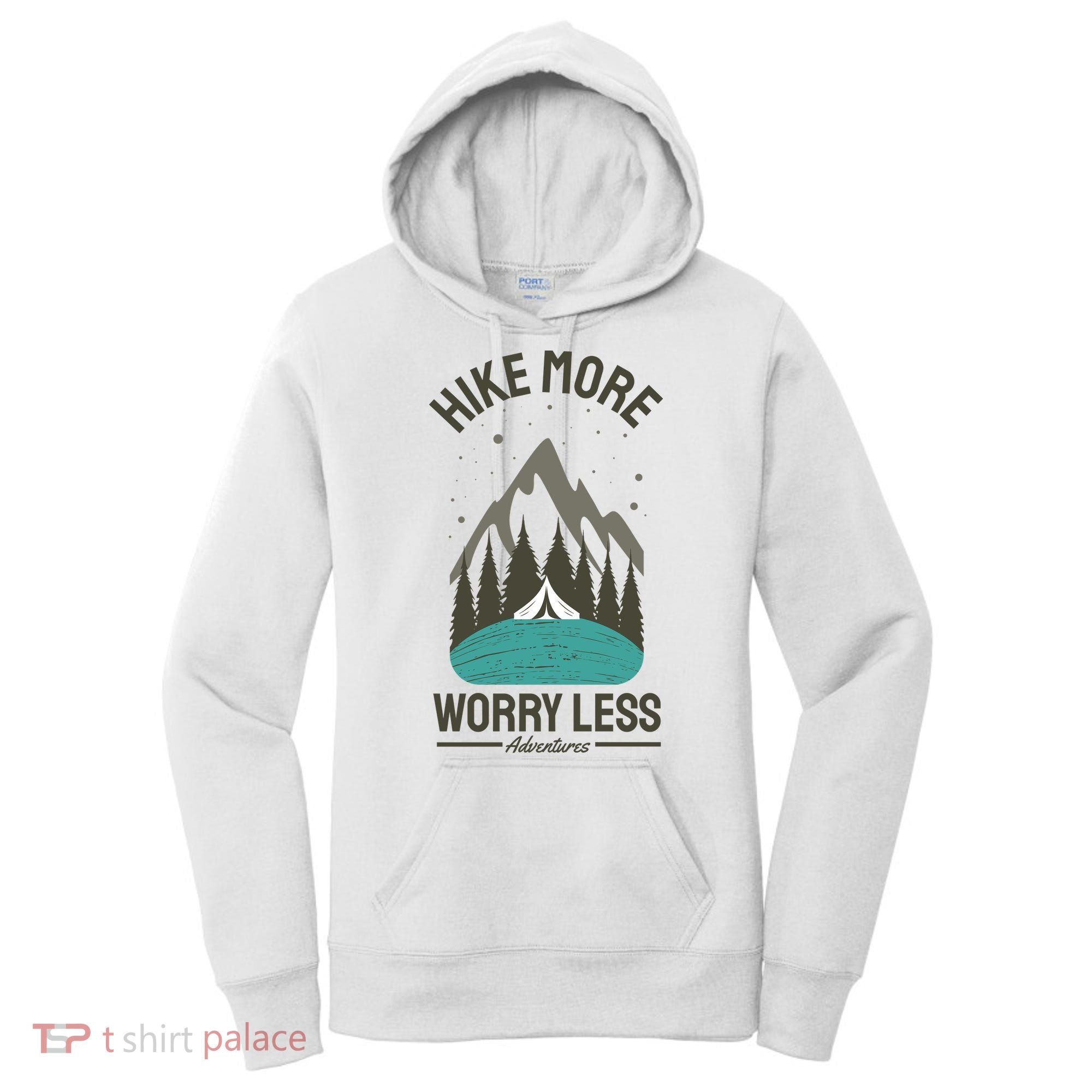 Hike More Worry Less Women's Hoodie