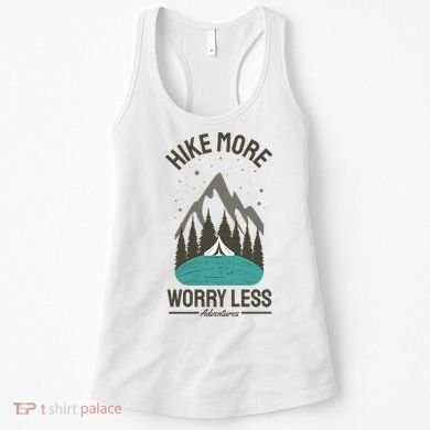 Hike More Worry Less Women's Tank Top