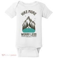 Hike More Worry Less Baby Bodysuit thumb 0