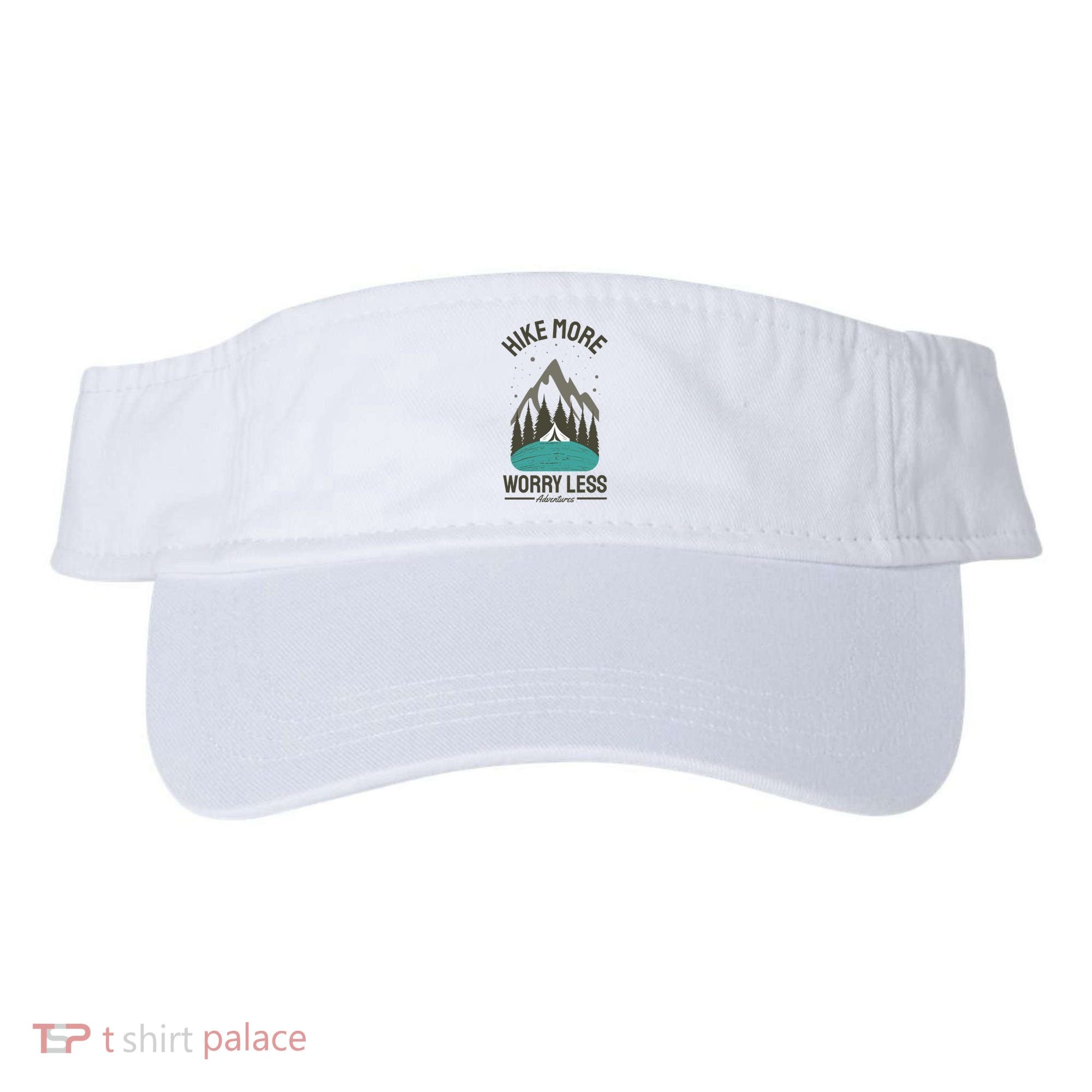 Hike More Worry Less Visor