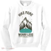 Hike More Worry Less Kids Sweatshirt thumb 0