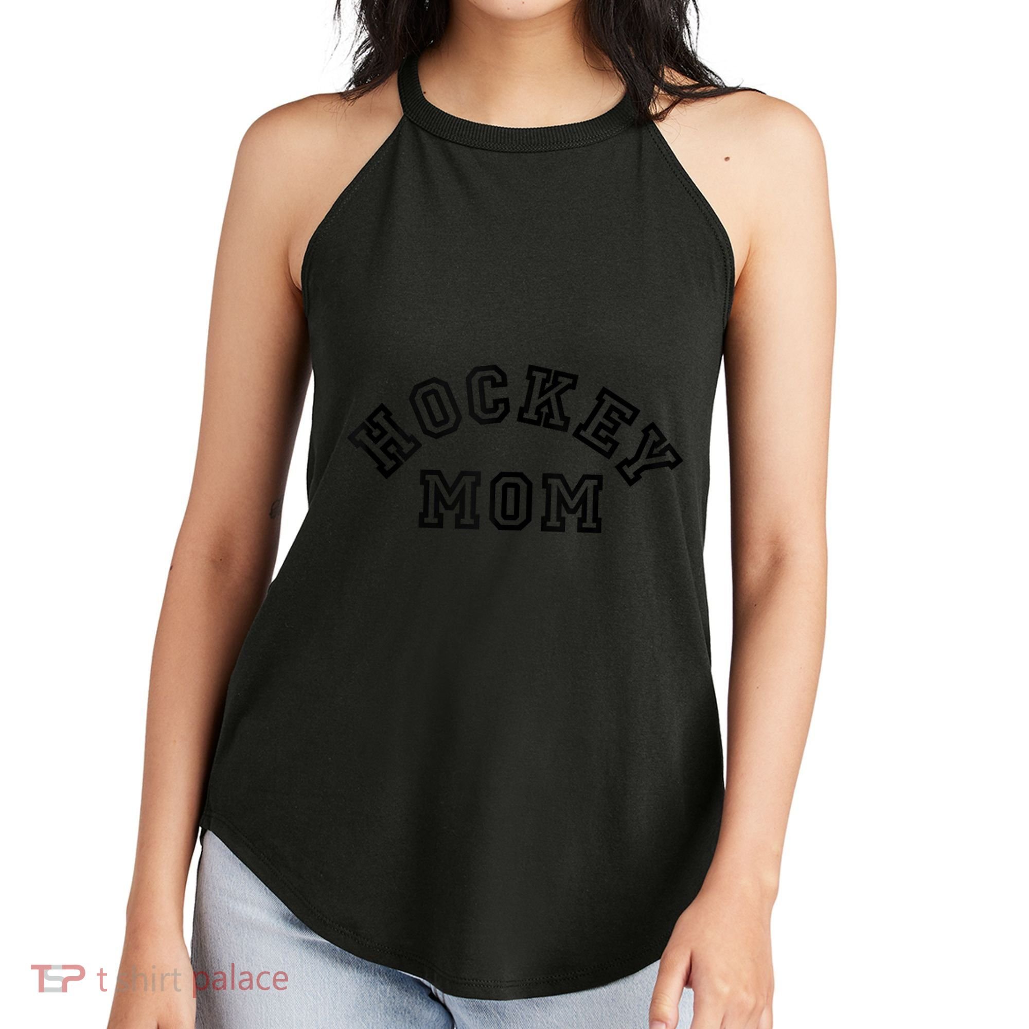 Hockey Mom Womens Ice Hockey Women's Perfect Tri Rocker Tank