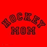 Hockey Mom Womens Ice Hockey Santa Hat thumb 1