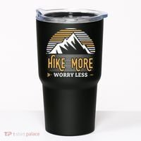 Hike More Worry Less Tumbler thumb 0