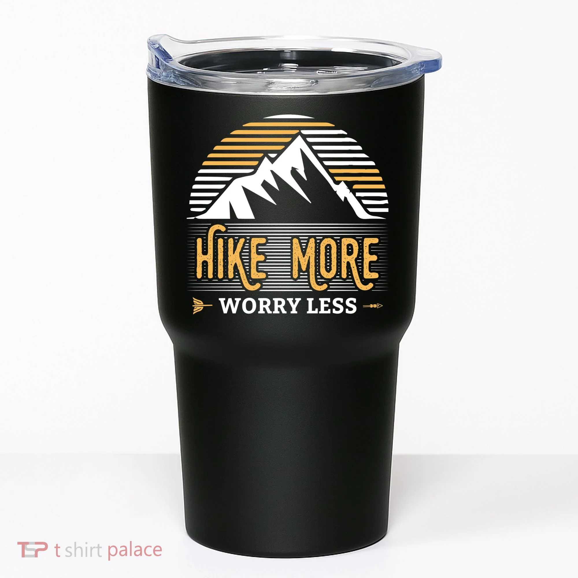 Hike More Worry Less Tumbler