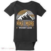 Hike More Worry Less Baby Bodysuit thumb 0