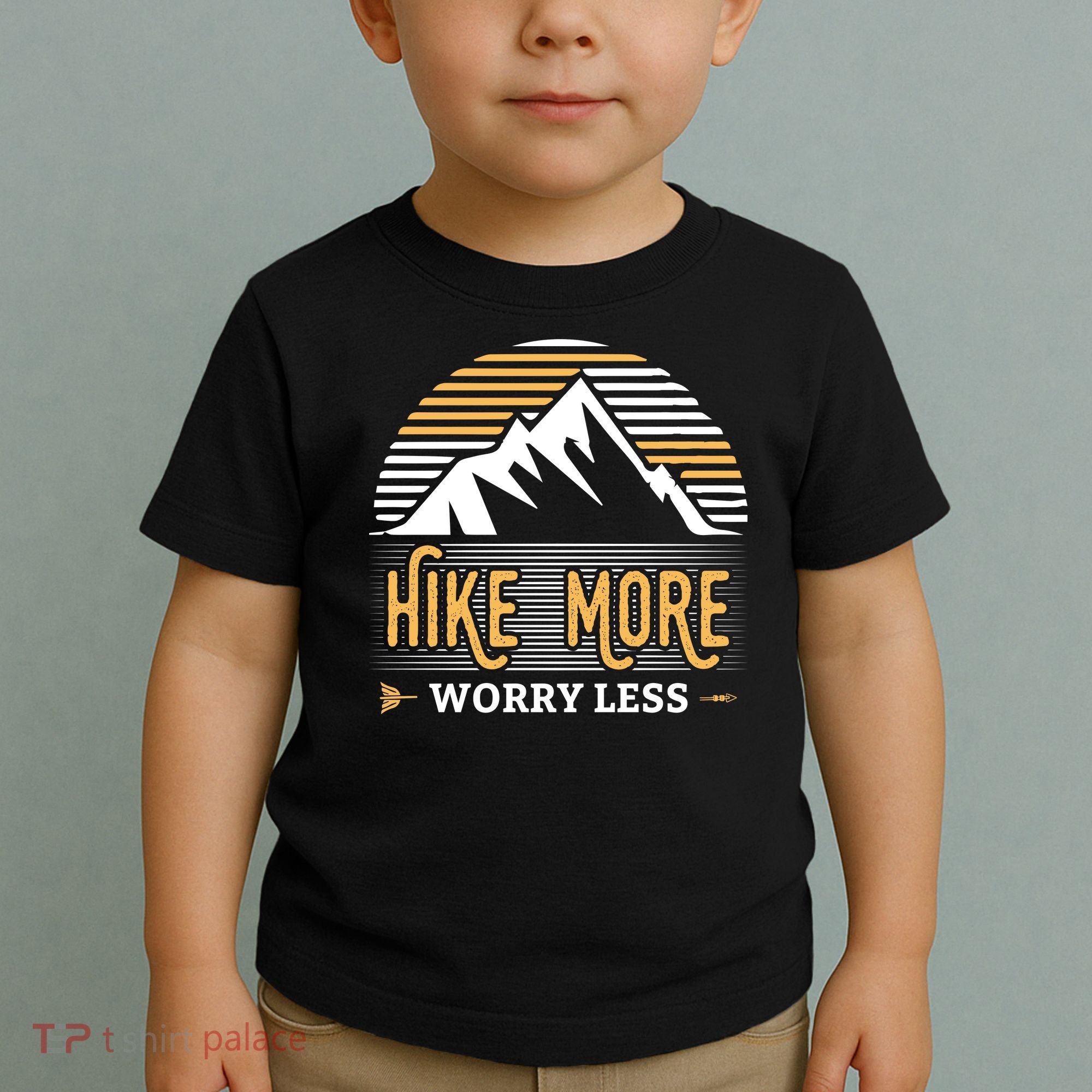 Hike More Worry Less Toddler T-Shirt