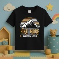Hike More Worry Less Toddler T-Shirt thumb 3