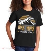 Hike More Worry Less Kids T-Shirt thumb 2