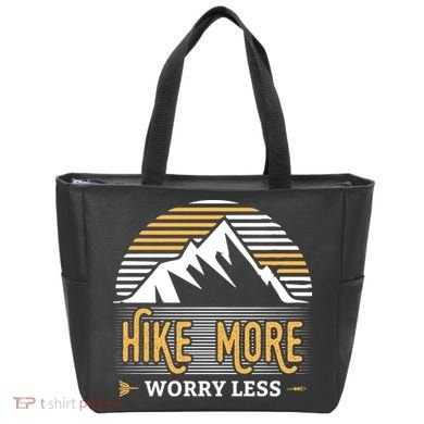 Hike More Worry Less Tote Bag