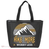 Hike More Worry Less Tote Bag thumb 0