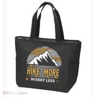 Hike More Worry Less Tote Bag thumb 3
