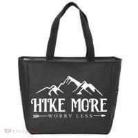 Hike More Worry Less Tote Bag thumb 0