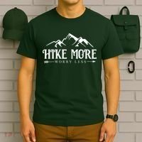 Hike More Worry Less T-Shirt thumb 6