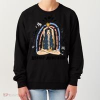 Heavily Meditated Witchcraft Witchy Spiritual Crystal Lover Meaningful Gift Women's Sweatshirt thumb 0