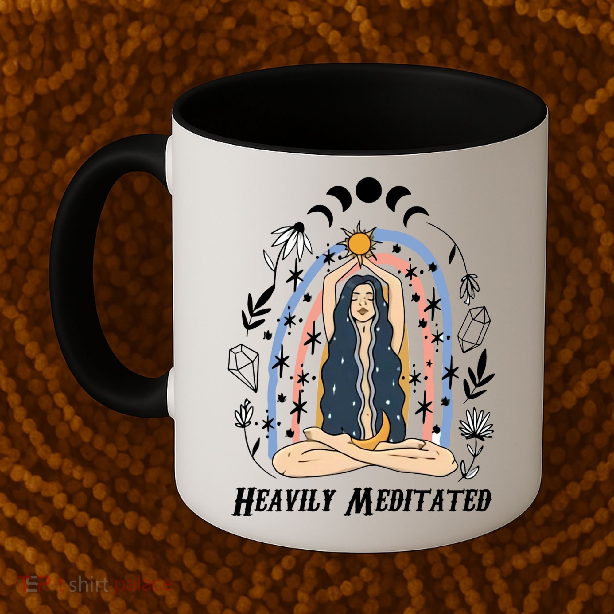 Heavily Meditated Witchcraft Witchy Spiritual Crystal Lover Meaningful Gift Coffee Mug