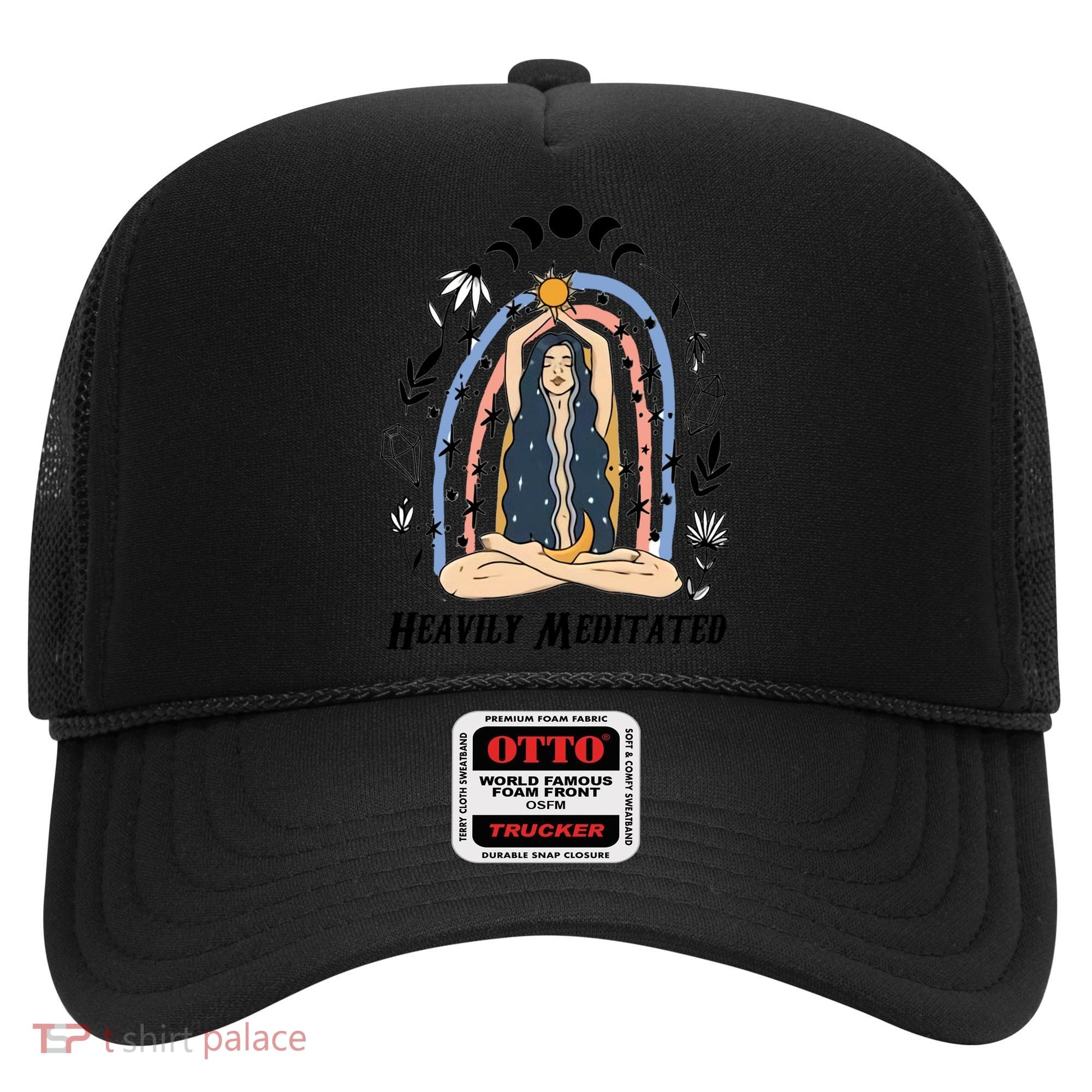 Heavily Meditated Witchcraft Witchy Spiritual Crystal Lover Meaningful Gift Hat