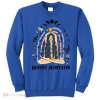 Heavily Meditated Witchcraft Witchy Spiritual Crystal Lover Meaningful Gift Sweatshirt thumb 0