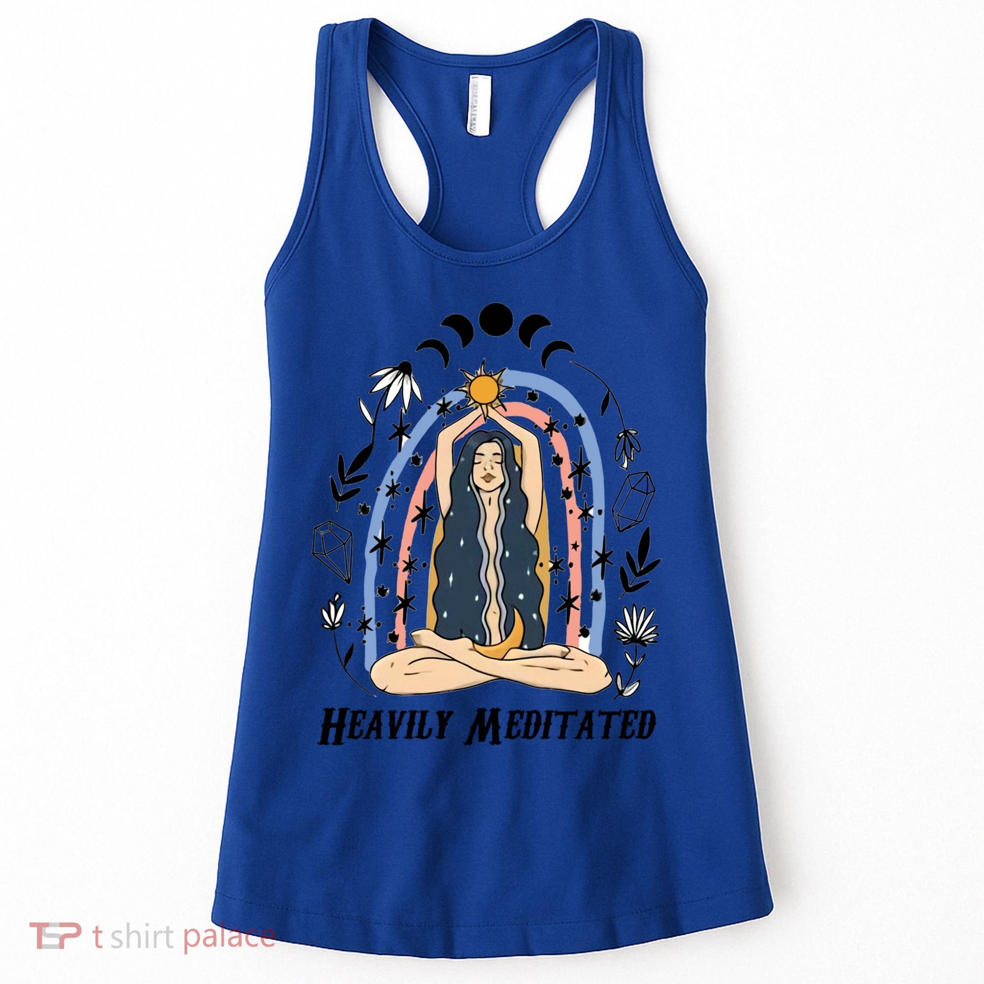 Heavily Meditated Witchcraft Witchy Spiritual Crystal Lover Meaningful Gift Women's Tank Top