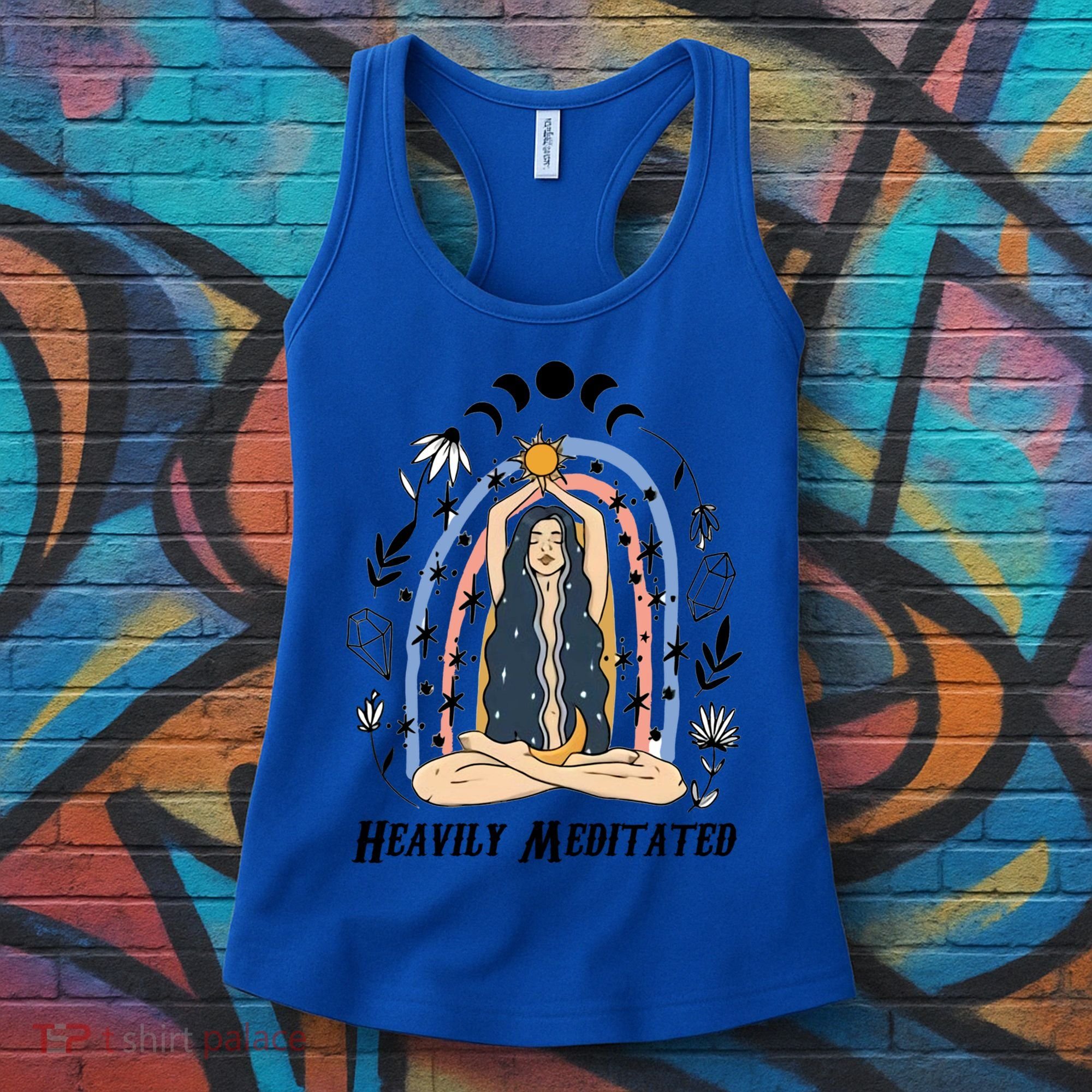 Heavily Meditated Witchcraft Witchy Spiritual Crystal Lover Meaningful Gift Women's Tank Top
