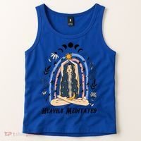 Heavily Meditated Witchcraft Witchy Spiritual Crystal Lover Meaningful Gift Tank Top thumb 2