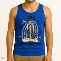 Heavily Meditated Witchcraft Witchy Spiritual Crystal Lover Meaningful Gift Tank Top thumb 3