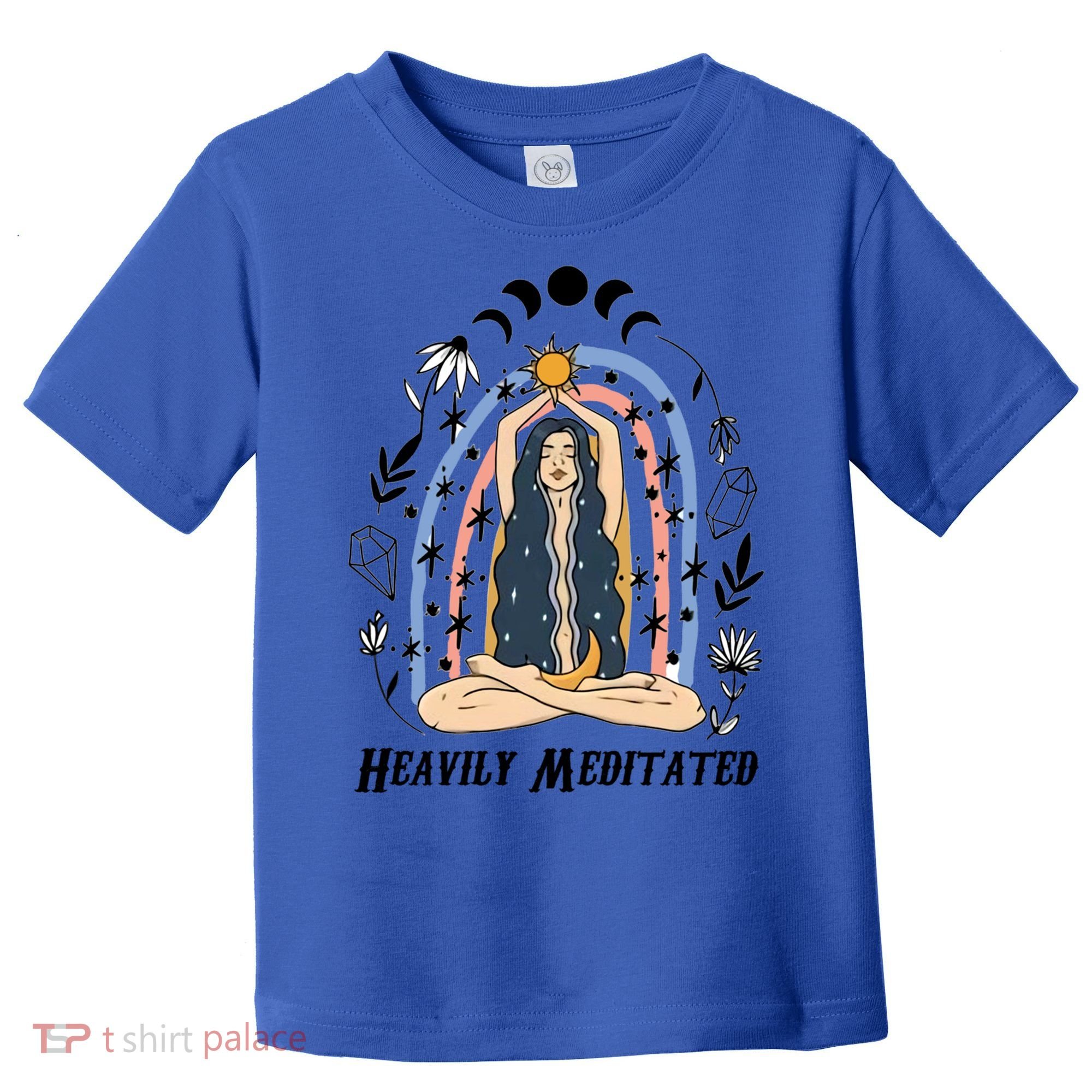 Heavily Meditated Witchcraft Witchy Spiritual Crystal Lover Meaningful Gift Toddler T-Shirt