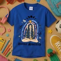 Heavily Meditated Witchcraft Witchy Spiritual Crystal Lover Meaningful Gift Kids T-Shirt thumb 3