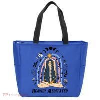 Heavily Meditated Witchcraft Witchy Spiritual Crystal Lover Meaningful Gift Tote Bag thumb 0