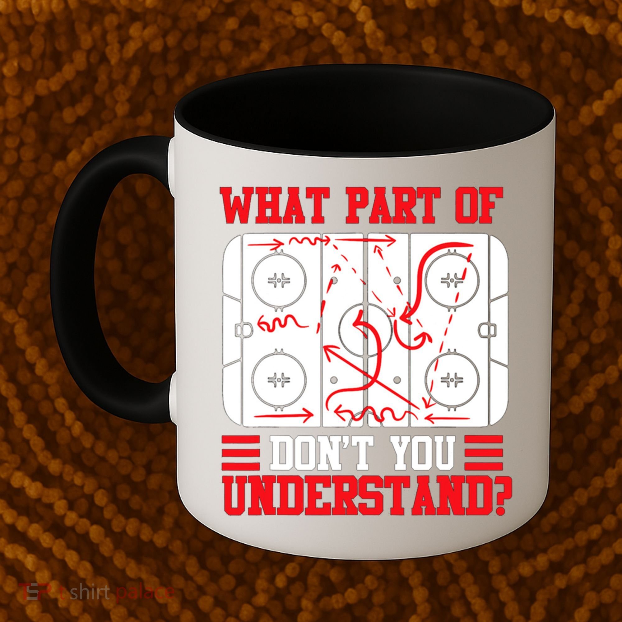 Hockey Mastery: What Part DonT You Get? Cute Gift Coffee Mug