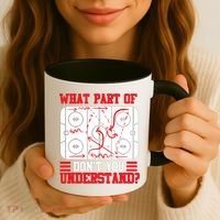 Hockey Mastery: What Part DonT You Get? Cute Gift Coffee Mug thumb 3
