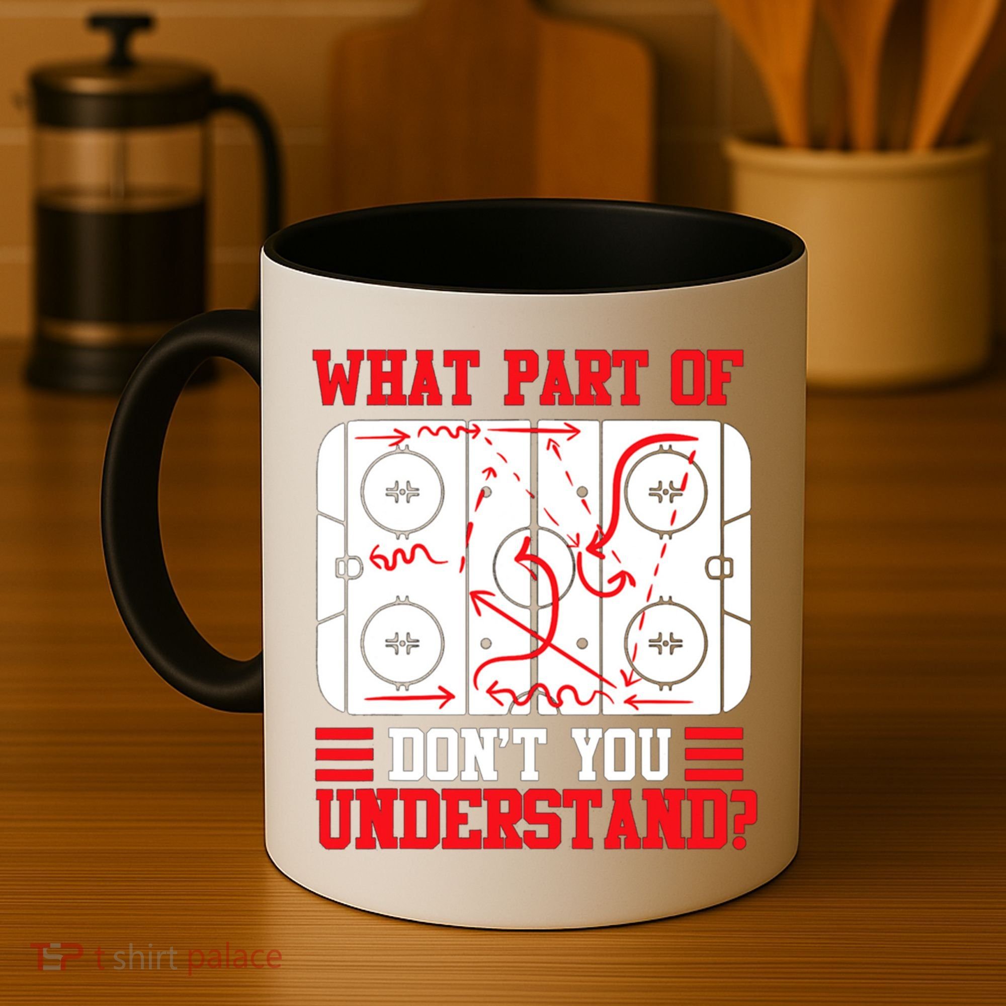 Hockey Mastery: What Part DonT You Get? Cute Gift Coffee Mug