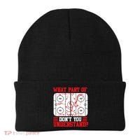 Hockey Mastery: What Part DonT You Get? Cute Gift Beanie thumb 0