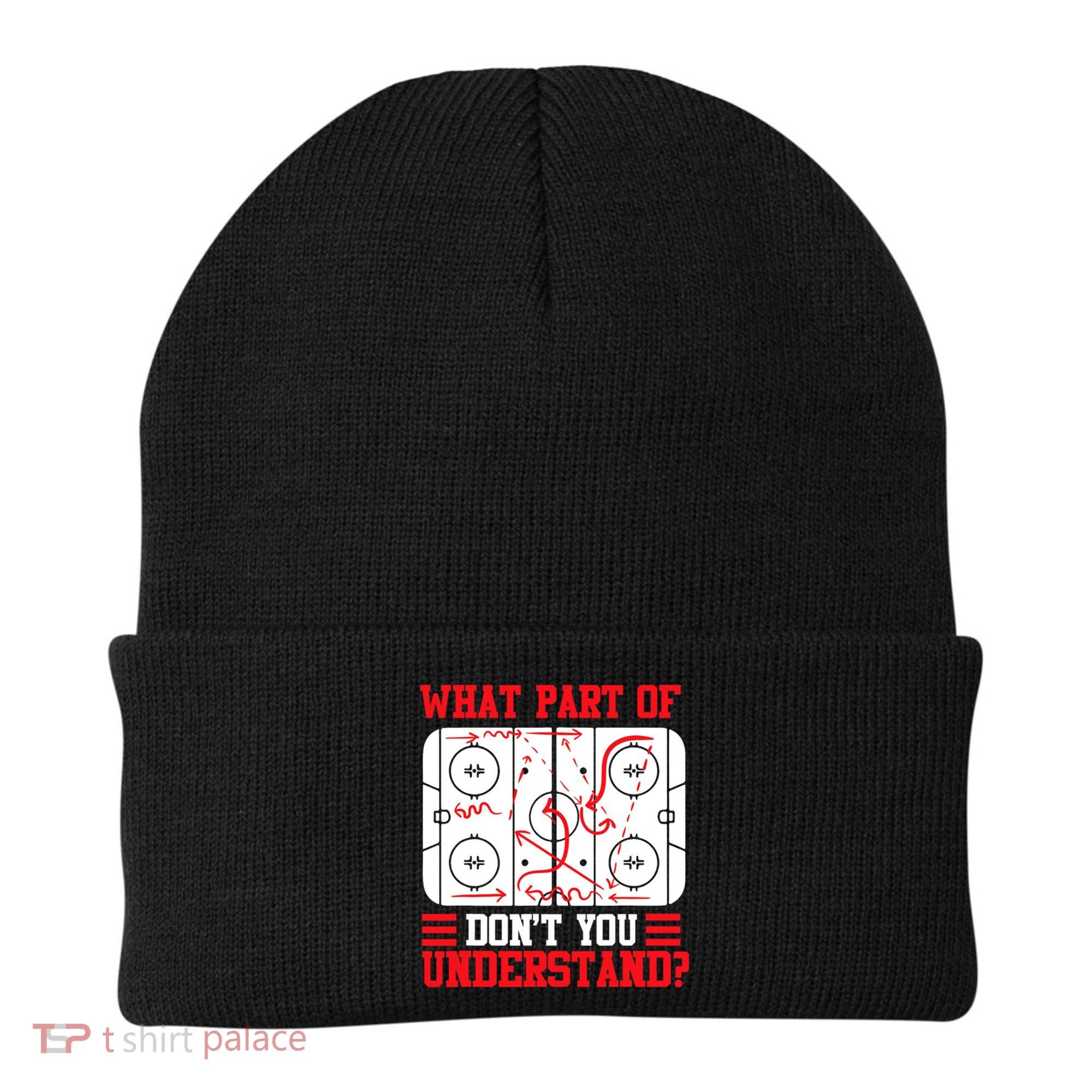 Hockey Mastery: What Part DonT You Get? Cute Gift Beanie