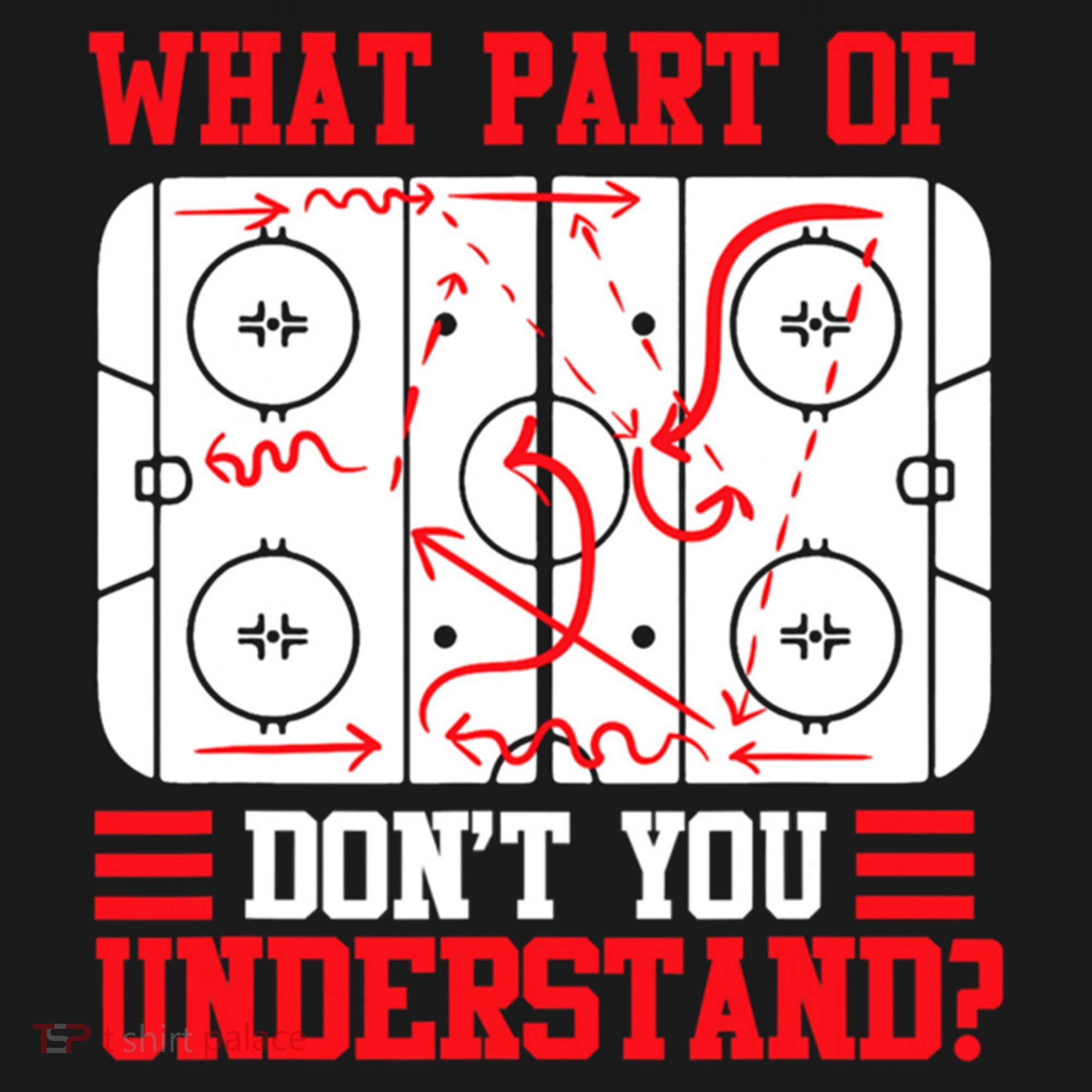 Hockey Mastery: What Part DonT You Get? Cute Gift Women's Hoodie